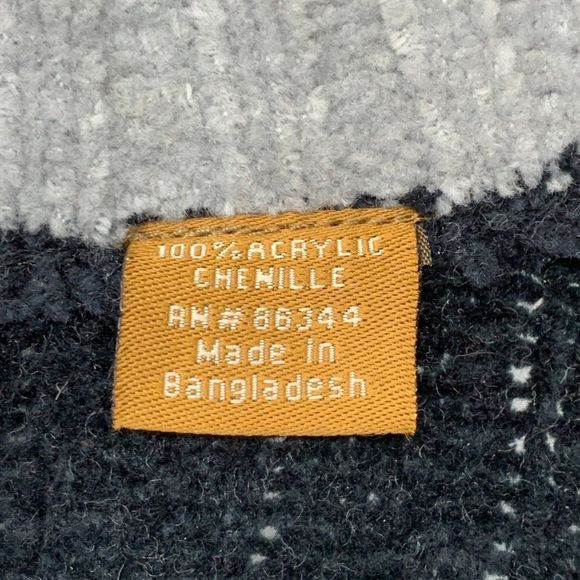 Maxini Mens Chenille Pullover 1/4 zip Rib Sweater Vintage M 2935 EUC - Picture 4 of 6